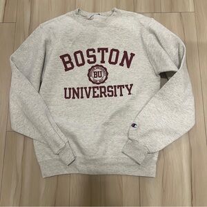 Boston University Champion Crewneck Sweatshirt